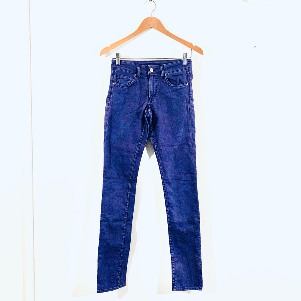 NEW H&M Purple Skinny Jeans
